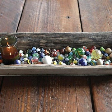 LONG Decorative Wood Tray