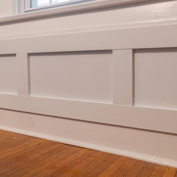 Adding Custom Wainscoting to an Older Home