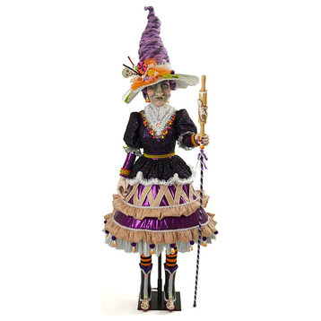 Katherine's Collection 2022 Sweetie Pie Witch Life Size Doll, 66"