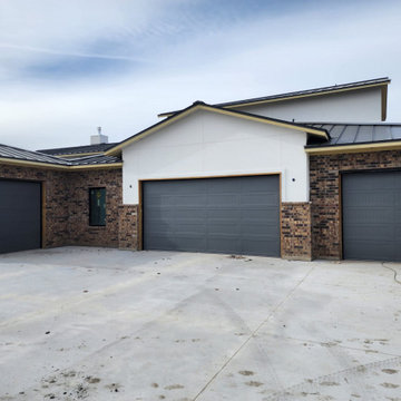 Graphite Carriage House Style Garage Doors