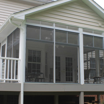 Three Season Room with Heated Tile Floor