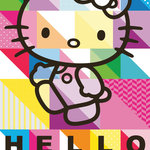 Trends International - Hello Kitty Patterns Poster, Premium Unframed - Express yourself with this full-color, high-quality poster. Our posters are a great way to enhance any roomfrom a dorm room to a boardroom. They are easily framed or hung with our Poster Clip to make decorating any wall easy. Rolled and shipped in a steady tube. Makes a great gift!