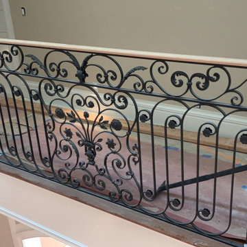 Elegant Steel Balcony Railing