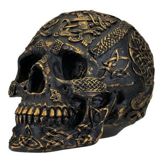 Passage of Life Skull - Contemporary - Decorative Objects And