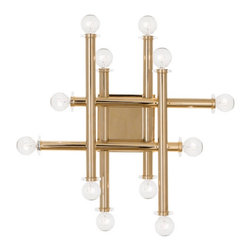 Robert Abbey - Jonathan Adler Milano Linear Wall Sconce - Wall Sconces