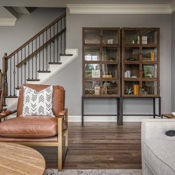 Earth Eclectic Modern Family Room