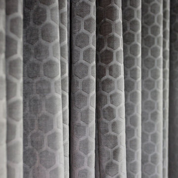Lilac and Grey Living Room