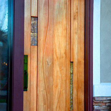 Sculptural Shutan Doors