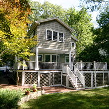 painting back deck