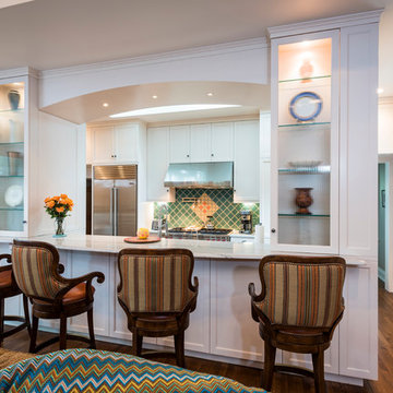 On-Trend Transitional by Don Justice Cabinet Makers