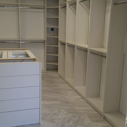 Walk-In Closet System - Storage Cabinets