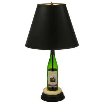 25.5H Personalized Wine Bottle Table Lamp
