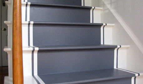 16 Ideas for Smart Painted Stairs