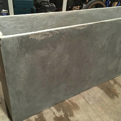 Custom Concrete Planter - Outdoor Pots And Planters