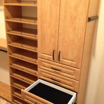 Master Bedroom Walk-In Closets