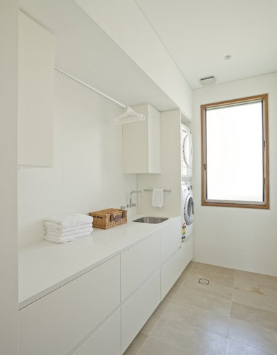 Contemporary Laundry Room by Richard Cole Architecture