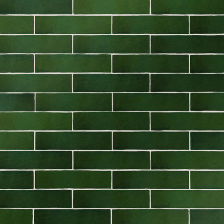 Viva Antic Verde Ceramic Wall Tile, Verde