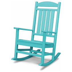 Contemporary Outdoor Rocking Chairs by POLYWOOD