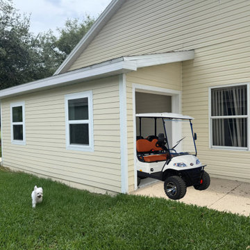 Custom Golf Cart Garage