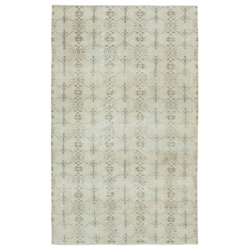 Rug N Carpet - Handmade Oriental 5' 3" x 8' 6" Faded Vintage Rug