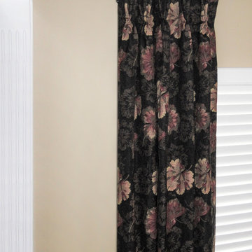 Pinch Pleat Drapery Detail
