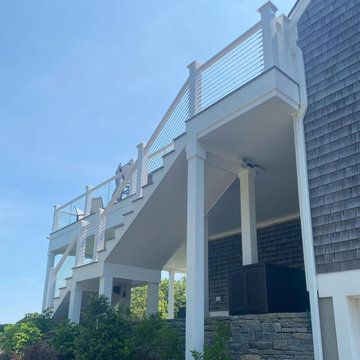 Cape Cod Deck With Dry Space System