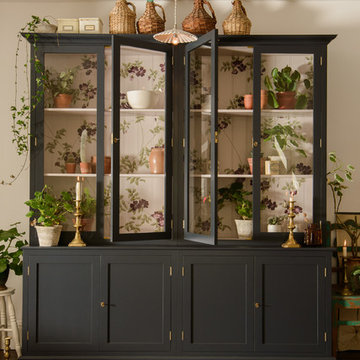 Hand-painted Curiosity Cupboards by deVOL