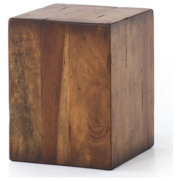 Marella End Table Reclaimed Fruitwood