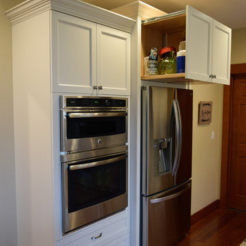 Painted White Kitchen
