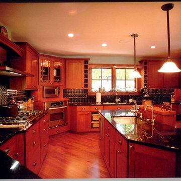Arts and Crafts Style Kosher Kitchen