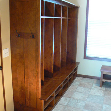 Mudroom cubbies