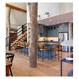 Glen Arbor Treehouse - Transitional - Kitchen - Other - by Red Door ...