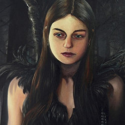 Ghost of the Caledonian Forest - Paintings