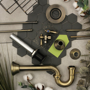 Traditional Plumbing Sink Trim Kit