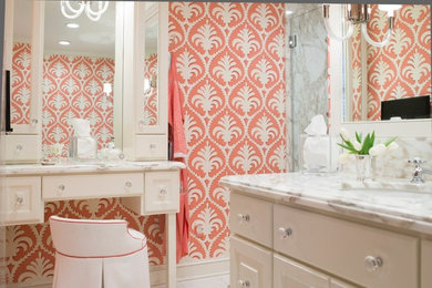 Inspiration for a timeless bathroom remodel in Charleston