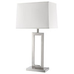 Acclaim Lighting - Acclaim Lighting BT7470 Riley - One Light Table Lamp - Off-White Shantung Shade.