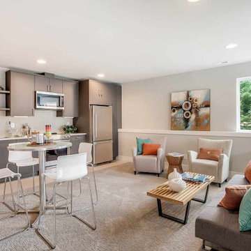 Kennydale Contemporary with Lake View V | Recreation Room