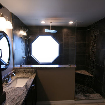the CARR master bathroom