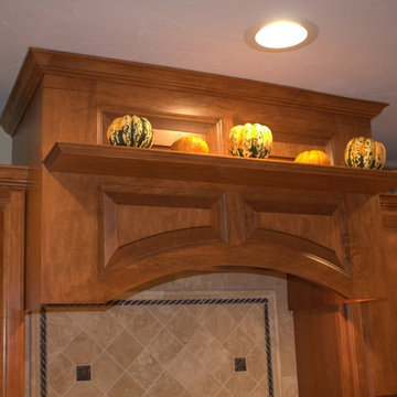 Two tone Family Kitchen