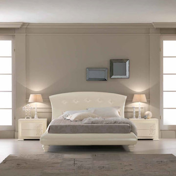 Luna 02 Neoclassical Italian Bed | Bedroom Set by Spar - $3,455.00