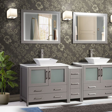 VA3136-84-G Vanity (Gray)
