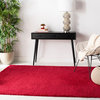 Safavieh August Shag Collection AUG900 Rug, Red, 5'3"x7'6"