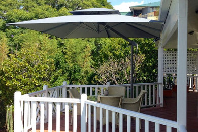 Photo of a tropical patio in Brisbane.