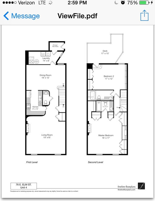 Kitchen and half bath!