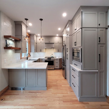 Sears Catalog Home Kitchen Renovation | Modern Craftsman Design