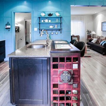 Open Kitchen to Dining Room