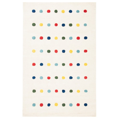 Safavieh Kids Collection, SFK101 Rug, Ivory, 4'x6'