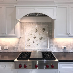 "Free Bird" Kitchen Backsplash Mural - Tile Murals