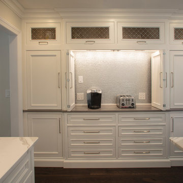 White Transitional Kitchen - Doylestown