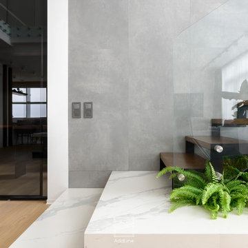 Penthouse interior design "CUBE-33"